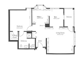 Floor plan blueprint.